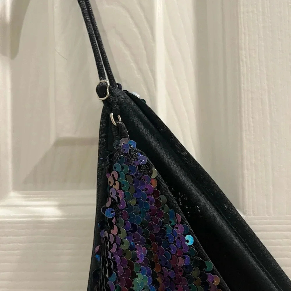 AQUA Bloomingdale’s Sequined Slip Dress - Picture 9 of 13